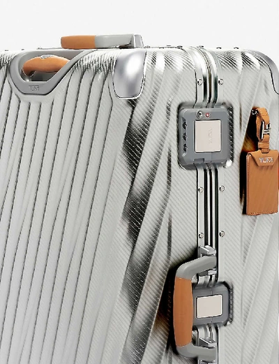 Shop Tumi Extended Trip Packing Case In Texture Silver