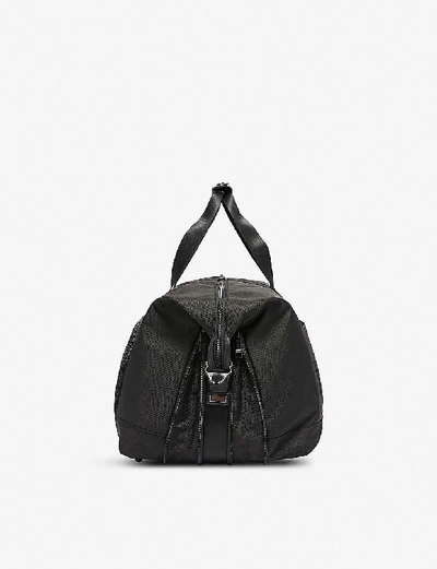 Shop Tumi Black Double Expansion Travel Satchel