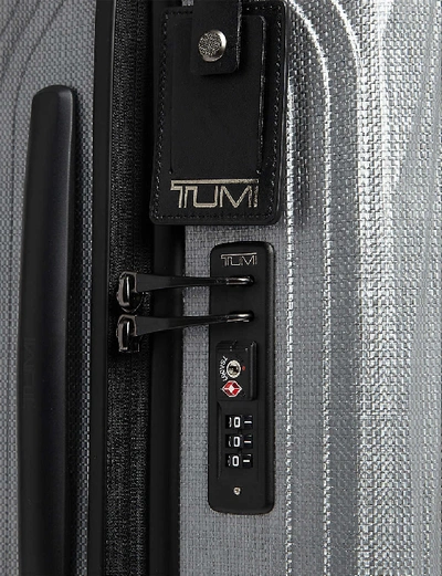 Shop Tumi Latitude International Carry-on Suitcase In Silver