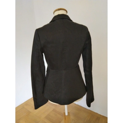 Pre-owned Acne Studios Anthracite Cotton Jacket