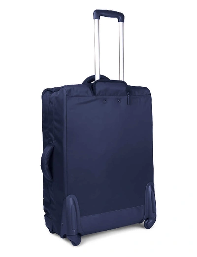 Shop Lipault Originale Plume Luggage 4 Wheels 72cm In Blue