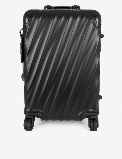 Shop Tumi 19 Degree Carry-on Suitcase 56cm In Matte Black