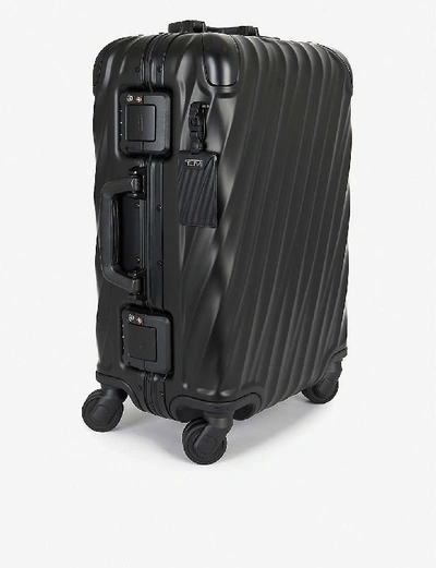 Shop Tumi 19 Degree Carry-on Suitcase 56cm In Matte Black