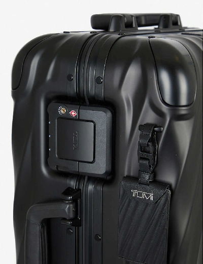 Shop Tumi 19 Degree Carry-on Suitcase 56cm In Matte Black