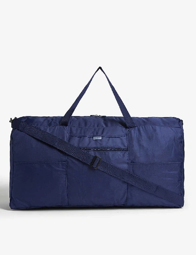 Shop Samsonite Xl Foldable Duffle Bag In Midnight Blue