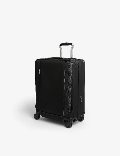 Shop Tumi Continental Dual Access Four-wheel Suitcase 56cm In Black