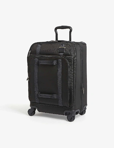 Shop Tumi Merge Wheeled Duffle Nylon Suitcase 56cm In Black