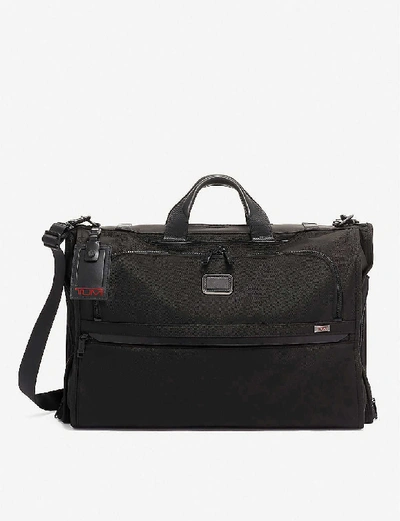 Shop Tumi Alpha 3 Tri-fold Garment Carry-on Bag In Black