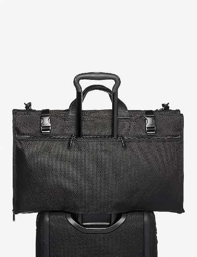 Shop Tumi Alpha 3 Tri-fold Garment Carry-on Bag In Black