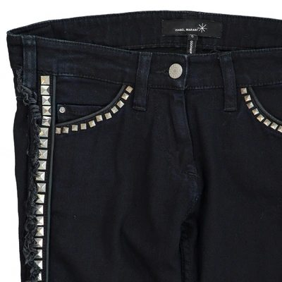 Pre-owned Isabel Marant Slim Jeans In Navy