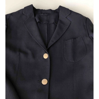 Pre-owned Tonello Blue Viscose Jacket