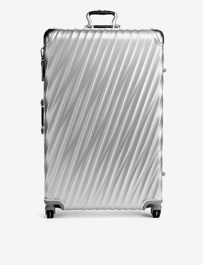 Shop Tumi Silver (silver) Worldwide Trip 19 Degree Aluminium Suitcase