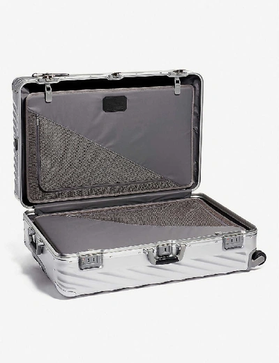 Shop Tumi Silver (silver) Worldwide Trip 19 Degree Aluminium Suitcase