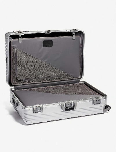 Tumi Worldwide Trip 19 Degree Aluminium Suitcase In Silver