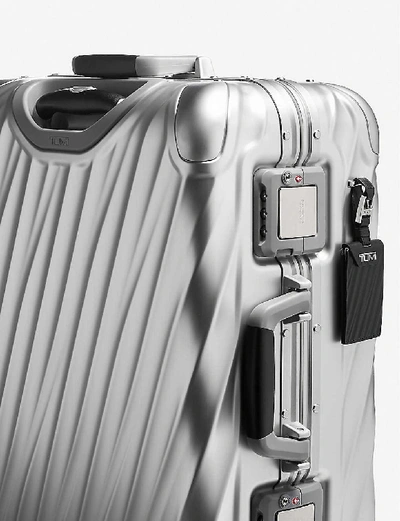 Shop Tumi Silver (silver) Continental Carry-on 19 Degree Aluminium Suitcase