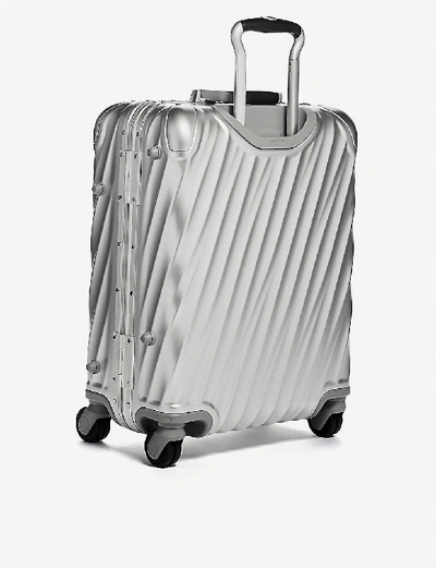 Shop Tumi Silver (silver) Continental Carry-on 19 Degree Aluminium Suitcase