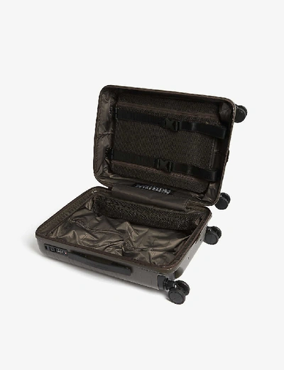 Shop Horizn Studios M5 Cabin Trolley Suitcase 55cm In Dark Olive