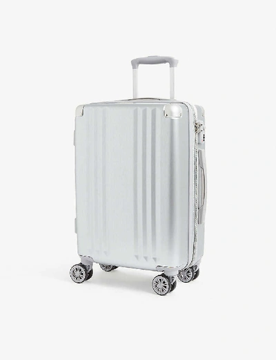 Shop Calpak Ambeur Cabin Suitcase In Silver