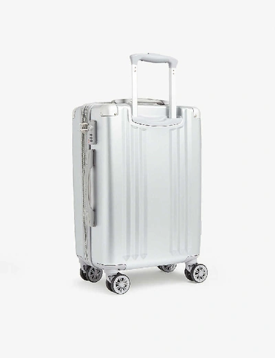 Shop Calpak Ambeur Cabin Suitcase In Silver