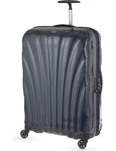Shop Samsonite Cosmolite Four-wheel Suitcase 75cm In Midnight Blue
