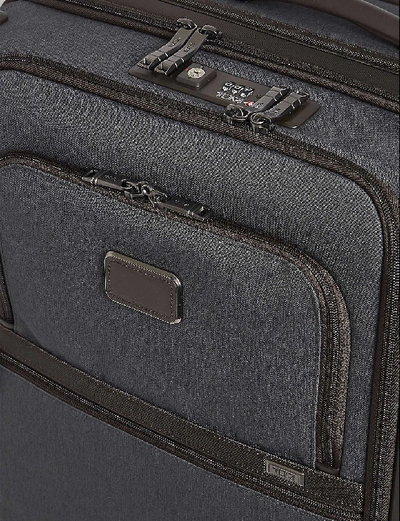 Shop Tumi Short Trip Dual Access Four-wheel Suitcase 66cm In Anthracite
