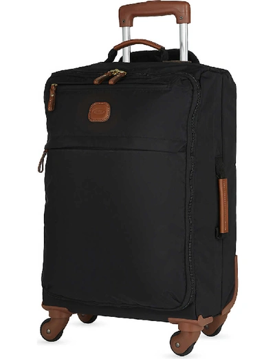 Shop Bric's Brics Black X-travel Four-wheel Suitcase