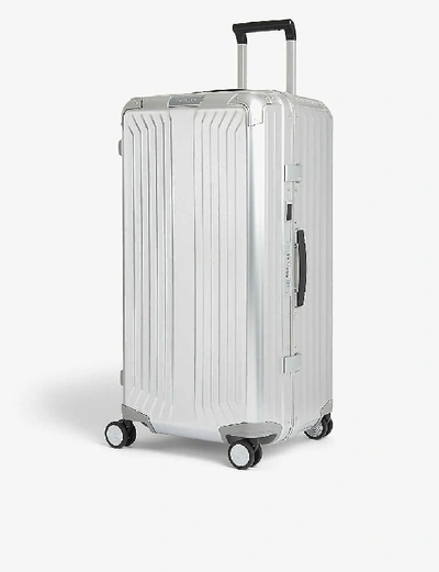 Shop Samsonite Aluminium (silver) Lite-box Alu Trunk Aluminium Hard Case 4 Wheel Cabin Suitcase