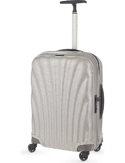 Samsonite Spinner Suitcase 55cm In Off White | ModeSens