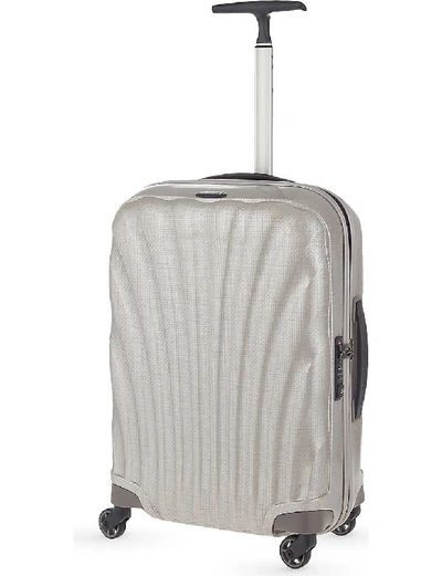 Samsonite C-lite Spinner Four-wheel Cabin Suitcase 55cm In Off White |  ModeSens