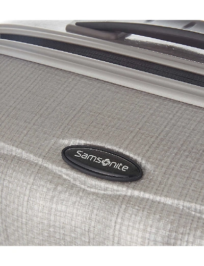 Shop Samsonite Cosmolite Four-wheel Cabin Suitcase 55cm In Pearl