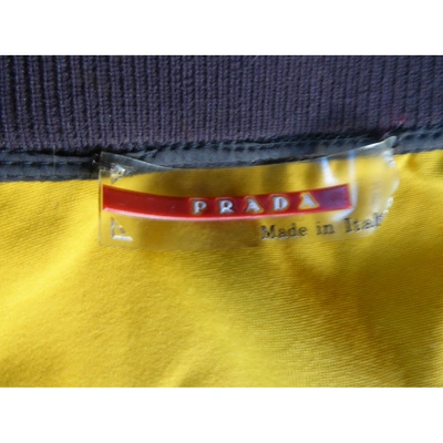 Pre-owned Prada Knitwear In Yellow