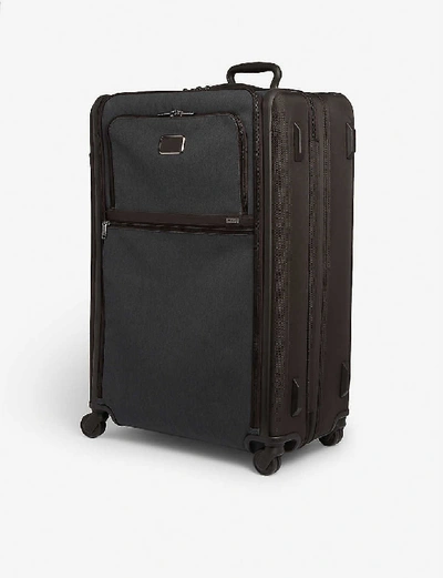 Shop Tumi Alpha 3 Extended Trip Expandable Suitcase 79cm In Anthracite