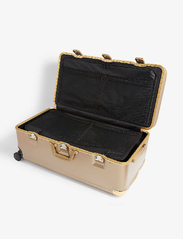 Calpak Jen Atkin X Fourwheel Trunk 78cm In Gold ModeSens