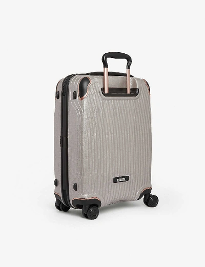 Shop Tumi Latitude International Slim Carry-on Suitcase 55cm In Blush
