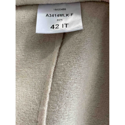 Pre-owned Harris Wharf London Beige Wool Jacket