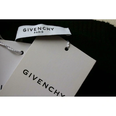 Pre-owned Givenchy Cashmere Mini Dress In Black