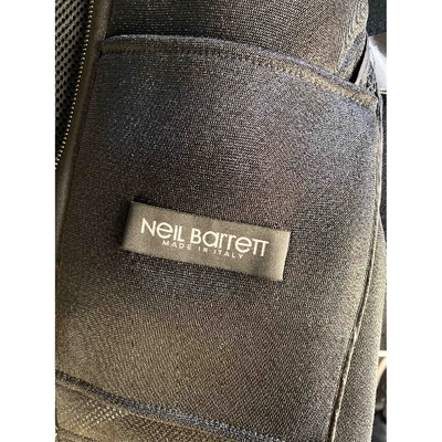 Pre-owned Neil Barrett Short Vest In Black