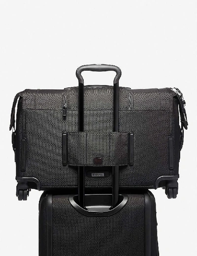 Tumi Black Alpha 3 Wheeled Garment Bag In Black