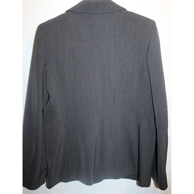 Pre-owned Gerard Darel Wool Blazer In Grey