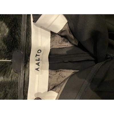 Pre-owned Aalto Black Wool Trousers