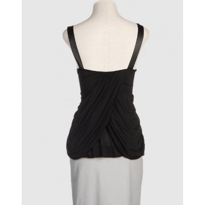 Pre-owned Pinko Silk Camisole In Black