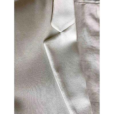 Pre-owned Alexander Wang T White Viscose Jacket