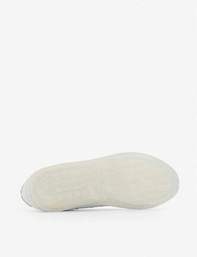 Shop Common Projects Achilles Leather Low-top Trainers In White Transparent Sole