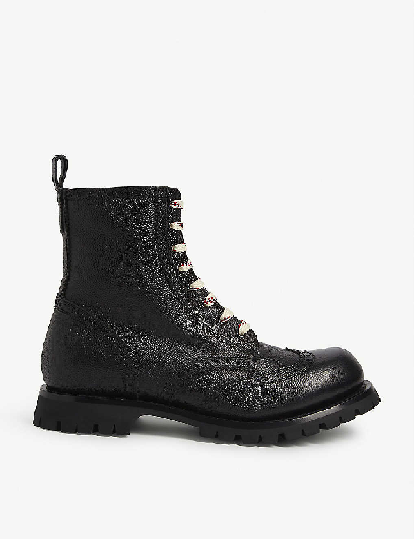 arley leather ankle boot