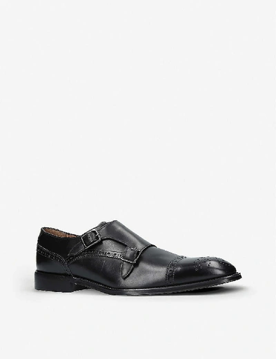 Shop Kurt Geiger Mens Black Raphael Leather Shoes 12