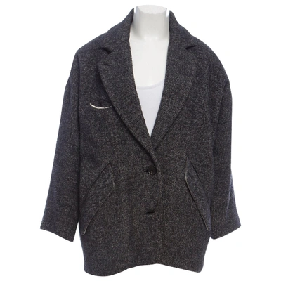 Pre-owned Isabel Marant Grey Wool Coat