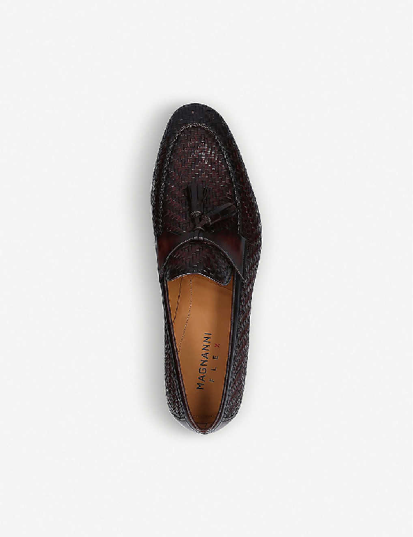 magnanni woven loafer