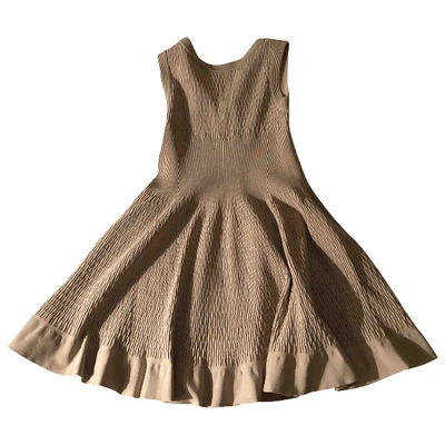 Pre-owned Alaïa Beige Dress