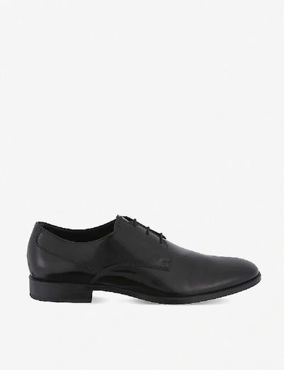 Shop Tod's Leather Derby Shoes