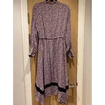 Pre-owned Just Female Mid-length Dress In Purple